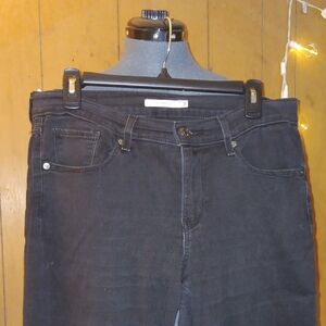 Levi's Charcoal Black Denim Jeans